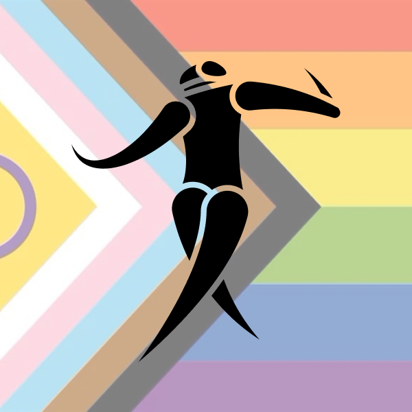 logo progressive flag square