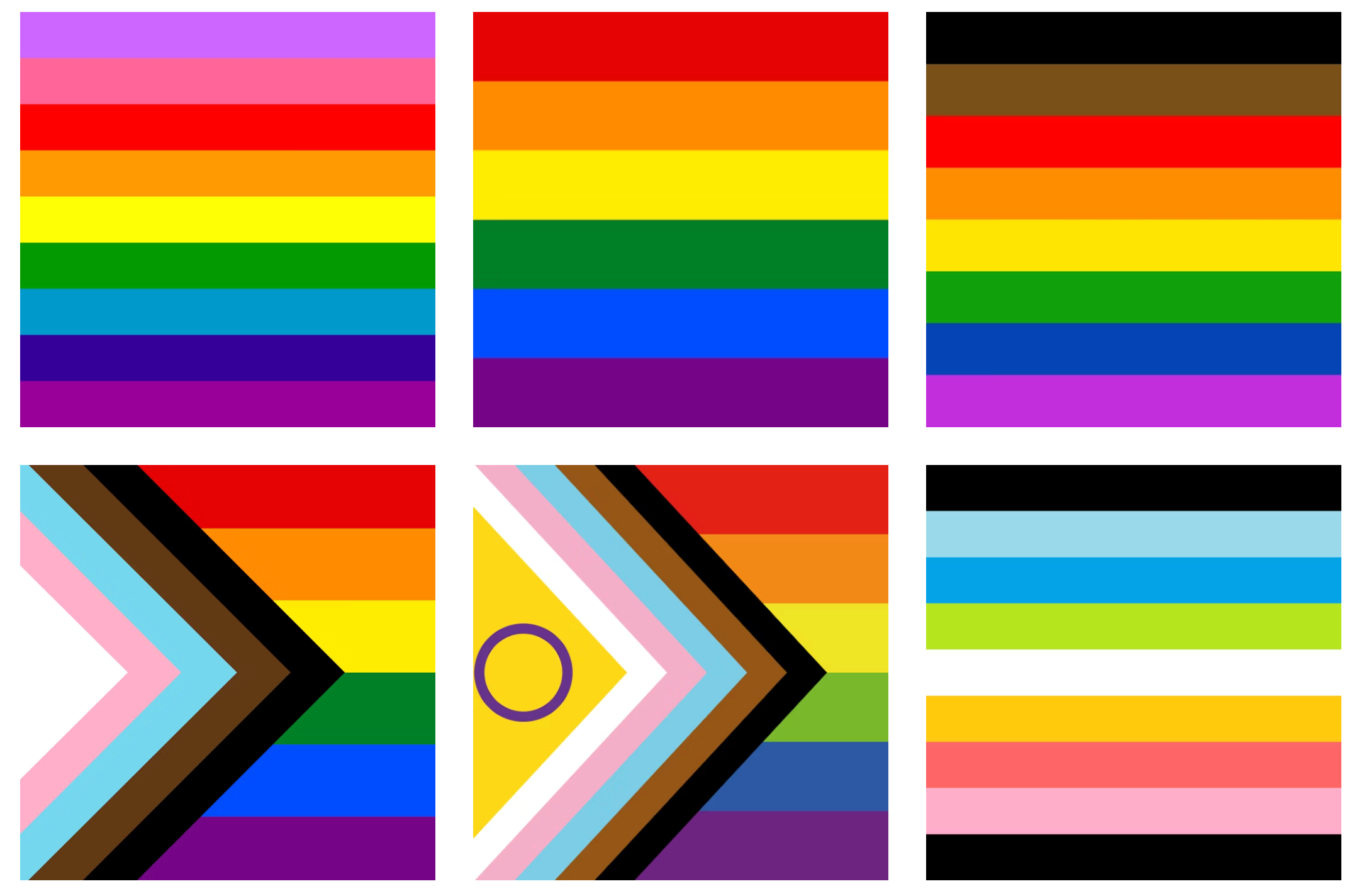 🌈 THE EVOLUTION OF LGBTQ+ PRIDE FLAGS