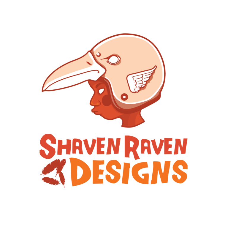 2022 Shaven Raven CIRCULAR Logo 768x764